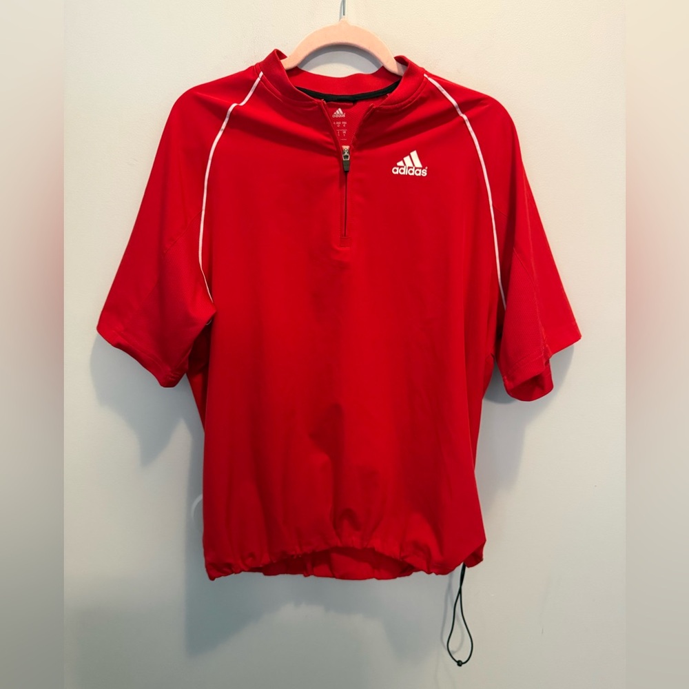 Adidas Fielder’s Choice Cage Jacket Red Small